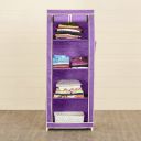 Home Centre Helios Collapsible One-Door Wardrobe with Four Shelves...