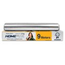 HOMEFOIL 9 M Embossed Aluminium Foil | 12 Micron Thickness (Pack of 1)...
