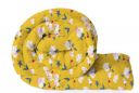 HOMEKART 220 GSM Reversible Microfiber AC Comforter/Duvets for Mild Winter | All Season King Size 3 Layered Quilted Blanket for Single Bed (150 cm x 225 cm, Floral, Yellow & Green)...
