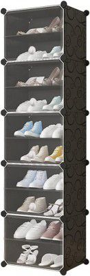 Homeland Portable Shoe Rack - 10-Black Portable Shoe Rack Organizer 30 Pair Tower