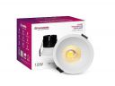 HomeMate WiFi Smart Trimless COB Downlight | 12 Watt, Round | Tuneable White, Shades of White from Warm to Cool White | Compatible with Alexa, Google Assistant and Siri (Pack of 1)...