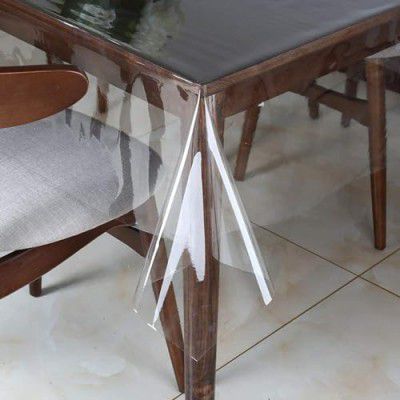 Homerz Premium Centre Table Transparent Thick Cover, Durable and Waterproof, 2 Years Guarantee (40 X 60 inch Centre Table)