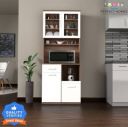 Flipkart Perfect Homes Ramsey Engineered Wood Kitchen Cabinet...