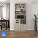 Flipkart Perfect Homes Ramsey Engineered Wood Kitchen Cabinet...