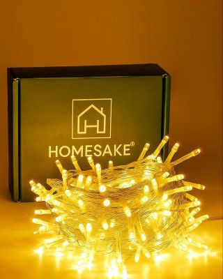 Homesake® 36 Feet Long 40 LED Power Pixel Serial String light Fairy Lights (Pack of 1 Warm White)
