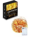 Homesake 50 LED Fairy Battery Operated String Lights for Home Decoration, Warm White (5 Meter)...