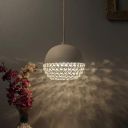 Homesake Hanging Light, Pendant Ceiling Lights for Home Decoration, Pendant Light, Home Decor Items for Living Room - White(Corded-Electric)...