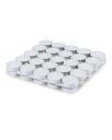 Homesake tealight Candles Unscented White Long-Burning, Smokeless, Wax Candles for Home Décor, 50 pcs...