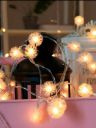 Homesake Yellow 5M Snow Flake Rice String Lights...