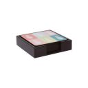 HomeStop Ivy Square Tropical Sphere Printed Coaster Set of 7 (Black_Free Size)...