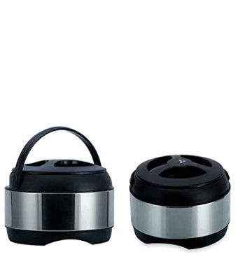 HOMETALES Casserole with Inner Stainless Steel 1000ml Each