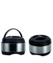 HOMETALES Casserole with Inner Stainless Steel 1000ml Each...