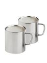 HOMETALES Stainless Steel Milk Mug (2U)...