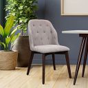 HomeTown Bianco Solidwood Dining Chair (Set of 2) in Dark Walnut Colour...