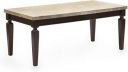 HomeTown Bliss Solid Wood Center Table in Beige & Brown Colour...