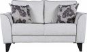 HomeTown Chester Plus Fabric Two Seater Sofa in Beige Color...
