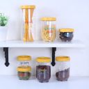 HomeTown Fiesta Milan Plastic Stack & Store Container Set of 7, Transparent...