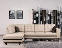 HomeTown Garcia Fabric Lounger in Beige Colour...