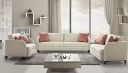 HomeTown Grace Fabric Four Seater Sofa in Beige Colour...