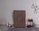 HomeTown Henley Engineered Wood Storage Cabinet in Beech Chocolate Colour...