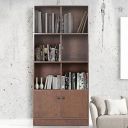 HomeTown Lara Engineered Wood Book Shelf in Wenge Colour...