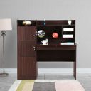 HomeTown Vento Engineered Wood Office Study Table - (Wenge)...
