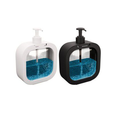 Homewiz 300ML Liquid Soap Dispenser | Refillable Pump Bottle for Hand Wash Pack of 2