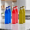 HomeWiz Kitchen Unbreakable Plastic Water Bottle, 1 Litre Each, Set of 6...