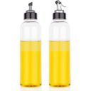 HomeWiz Oil Dispenser 1 Litre Cooking Oil Dispenser Bottle Oil Container Kitchen Accessories Items Kitchen Tools (Pack of 2-2000 ml)...