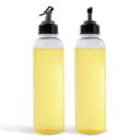 HomeWiz plastic Oil Dispenser 1 Litre|Pack of 2|Transparent, Leak-Proof, BPA-Free Oil Container for Cooking Oils & Vinegar|Durable Kitchen Accessory for Pouring & Storage Total 2000ml|Oil Dispenser...