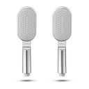 HomeWorks Gulmarg ABS Plastic Multi-Function Rain And Mist Spray Hand Shower Head For Bathroom - Chrome Finish (Pack of 2)...