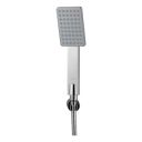 HomeWorks Recta ABS Plastic Multi-Function Rain And Mist Spray Hand Shower Head With 1.5 Meter Stainless Steel Flexible Hose Pipe And ABS Wall Hook - Chrome Finish...