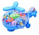 HOMOZE Unique Design Gear Helicopter Toy (Color Will be Sent as Available in Stock)...