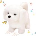HOMVERA Battery Operated Walking Plush Toy – Animal Variant as Shown (Dog)...