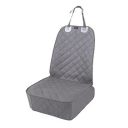 HONEST OUTFITTERS Dog Car Seat Covers, Pet Front Cover for Cars, Trucks, and Suv's - Waterproof & Nonslip Dog Seat Cover(Gray)...
