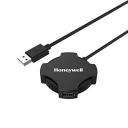 Honeywell 4 in 1 Ultra Slim USB Hub 2.0,1.2Meter(4 feet) Cable, with a Transfer Speed of 480MBPS, Universally Compatible with All USB PC Speaker Laptop Hard Drive Keyboard Printer Pen Drive...