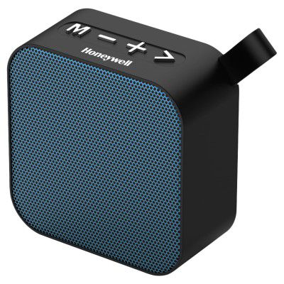 Honeywell Moxie V100 3W Portable Bluetooth Speaker (IPX4 Water Resistant, Stereo Sound, 2.1 Channel, Blue)