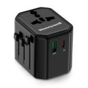 Honeywell Universal Travel Adapter 12W, 3-in-1 Fast Charging, Universal Socket, TypeC, USB-A, Worldwide Wall Charger, 3Yr Manufacturer Warranty...
