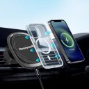 Honeywell Newly Launched Zest MagSafe Phone Mount Car Charger, Upto 15W Output, with Ultra-Fast Charging for iPhone 15/14/13/12 Series, Type C Input, 3 Years Manufacturer Warranty...