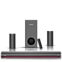 Honeywell Trueno U7000 Dolby Audio Soundbar 500w, 5.1Ch Surround Sound Home Theatre, Deep Bass Subwoofer, 2 Satellite Speakers, 6 EQ Modes, BT v5.3, AUX, USB, Optical Input, & HDMI/ARC...