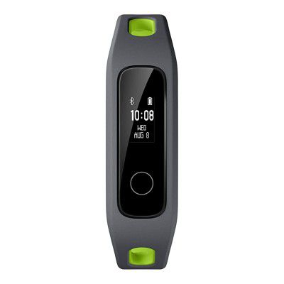 Honor 4 Bluetooth Band 4- Green/Grey (Lasts up to 14 Days Battery Life_Compatible with Android 4.4 or Later/iOS 9.0 or Later_Wireless_5ATM)