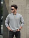 HOODLER Self Design Men Grey T-Shirt...