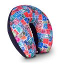 HOOPY Travel Neck Pillow in Soft Fabric for Head...