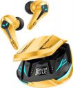 HOPPUP Predator Xo3 Gaming Earbuds with 35MS Low Latency, 13MM DRIVERS & 50H PlayTime Bluetooth  (Yellow, True Wireless)...