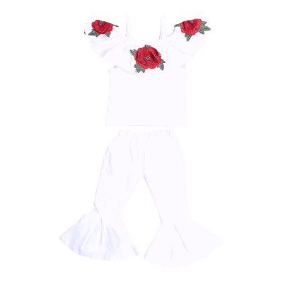 Hopscotch Cotton Girls Pant Set