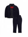 HopscotchBoys Blue & Red Shirt with Pyjamas & Blazer...
