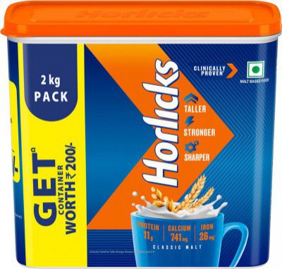 HORLICKS Nutrition Drink Plastic Container (2 kg)