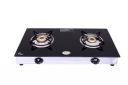 HORNBILLS 2 Burner Stainless Steel FRAME STRAIGHT Cast Iron Burner TOP...
