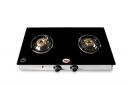 Hornbills Auto Ignition Glass Top 2 Burner Gas Stove, Black, LPG (ISI Certified, Black)- 2 Year Warranty By Horbills Applainces...