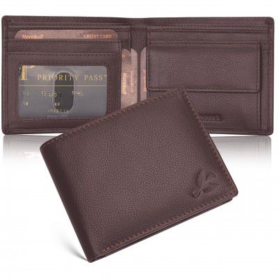 HORNBULL Maddison Men's Brown Genuine Leather Wallet